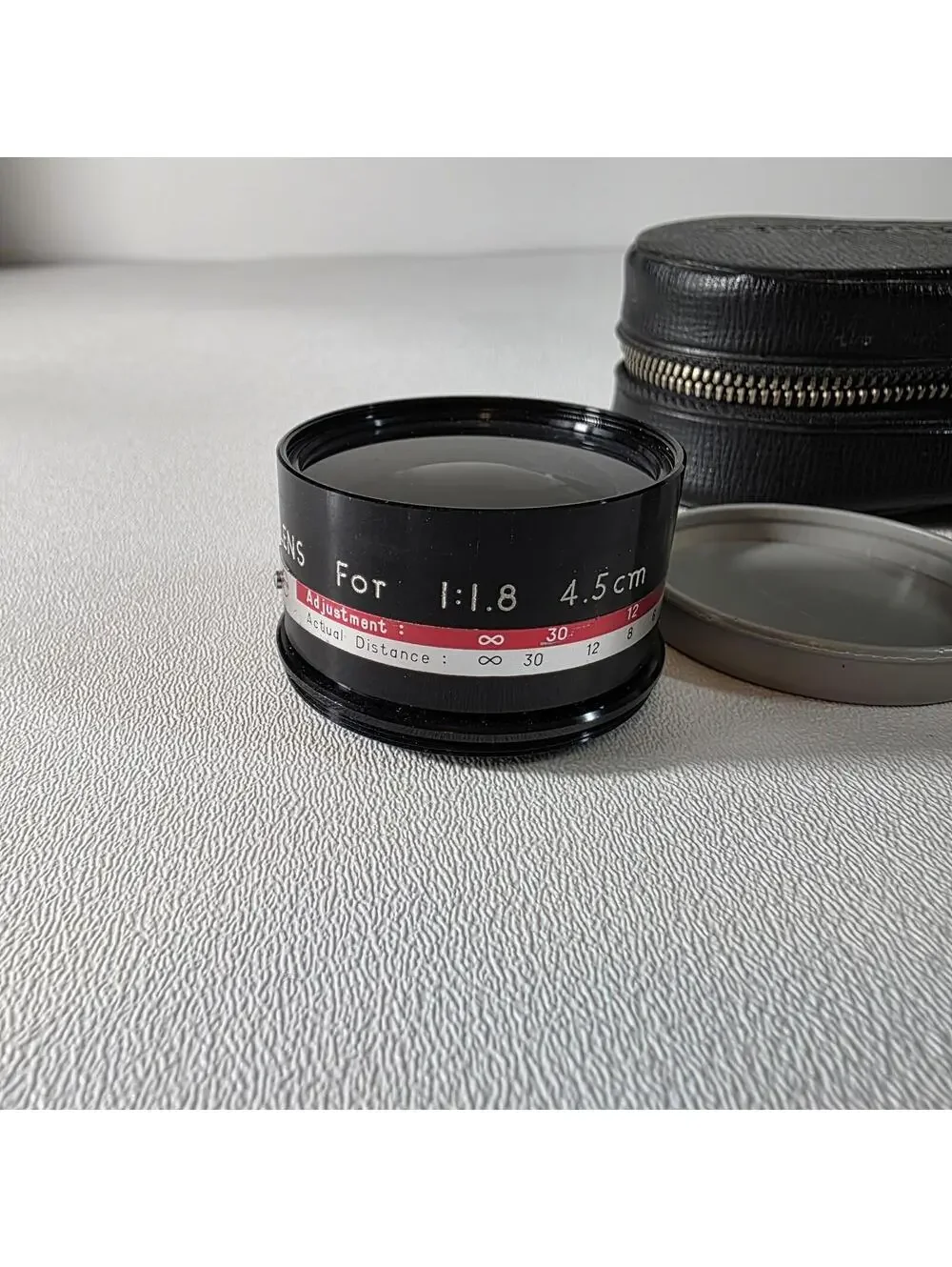 Wide Angle and Telephoto Auxiliary Lenses for Petri 7S Camera
